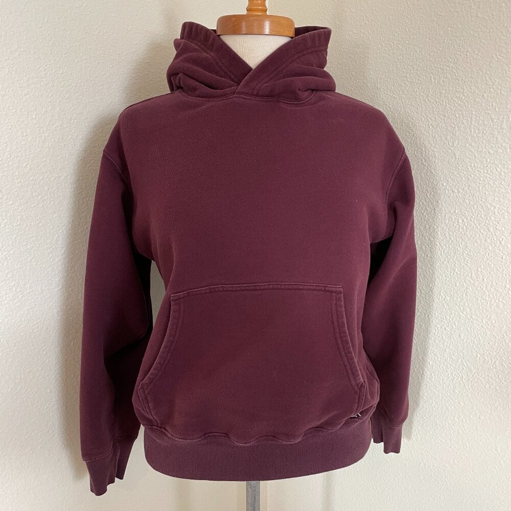 Aritzia TNA Hoodie Garnet/Burgundy/Red Size Oversized Small
